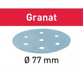 FESTOOL 497408 Brúsne kotúče STF D77/6 P180 GR/50 Granat