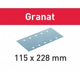 FESTOOL 498945 Brúsny pruh STF 115X228 P60 GR/50 Granat
