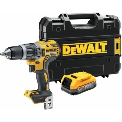 DeWALT DCD796E1T Aku príklepová vŕtačka 18 V Powerstack, 1,7 Ah