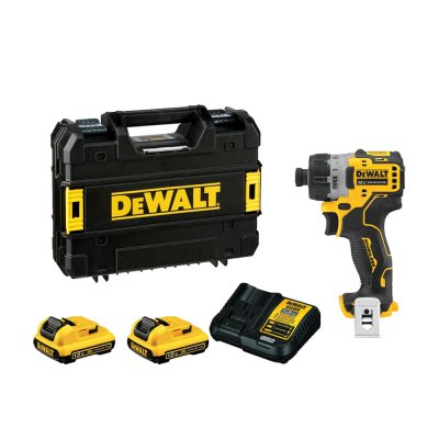 DeWALT DCF601D2 Aku skrutkovač 1/4", XR 12 V, 2 Ah