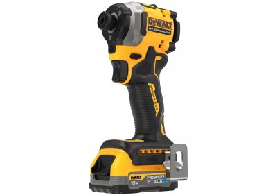 DeWALT DCF850E2T Aku rázový uťahovač 1/4" XR 18 V Powerstack, 1,7 Ah