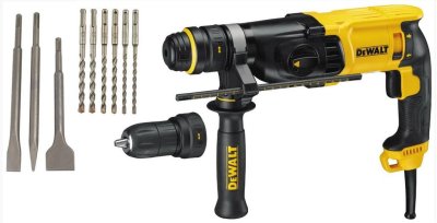 DeWALT D25144KP Kombinované kladivo SDS Plus 900 W + náhradné skľučovadlo.