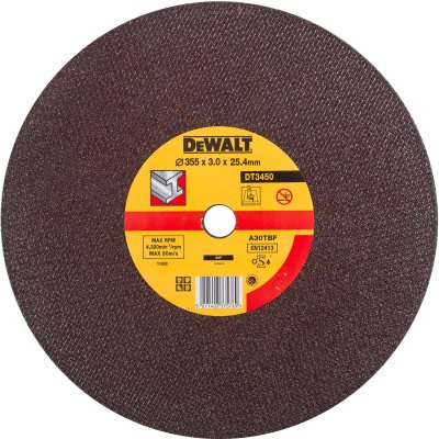 DeWALT DT3450 Rozbrusovací kotúč HIGH PERFORMANCE na kov, 355 mm