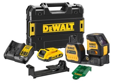 DeWALT DCE088D1G18 Samonivelačný krížový laser s olovnicou 12/ 18 V
