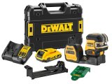 DeWALT DCE822D1G18 Krížový laser s olovnicou zelený, 12/ 18 V, 2 Ah
