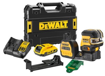 DeWALT DCE825D1G18 Krížový laser zelený, 5 bodov, 12/ 18 V
