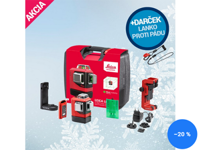 Leica 912971Q322 Krížový laser zelený LINO L6G Professional SET - 3x360  + Darček
