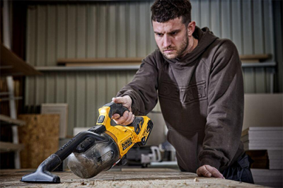 DeWALT Aku vysávač DeWalt DCV501P1 - Vysávač + nabíjačka + 5Ah aku