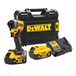 DeWALT DCF850P2T Aku rázový uťahovač 1/4" XR 18 V, 5 Ah
