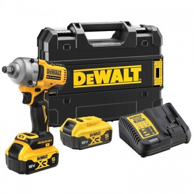 DeWALT DCF891P2T Aku rázový uťahovač 1/2" XR 18 V, 5 Ah