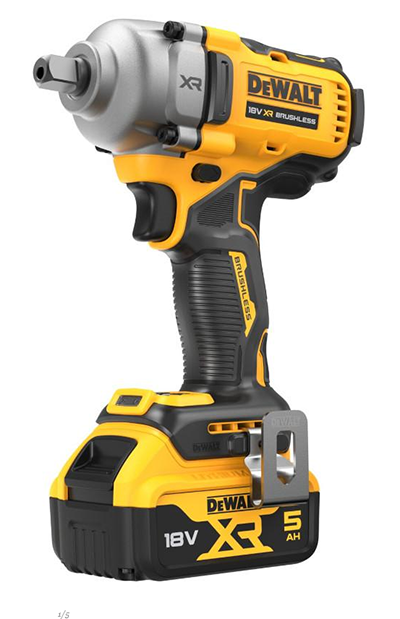 DeWALT DCF892P2T Aku rázový uťahovač 1/2" XR 18 V, 5 Ah