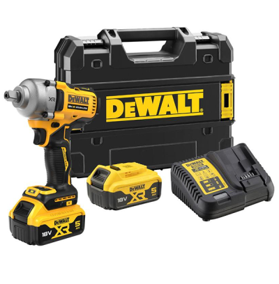 DeWALT DCF892P2T Aku rázový uťahovač 1/2" XR 18 V, 5 Ah