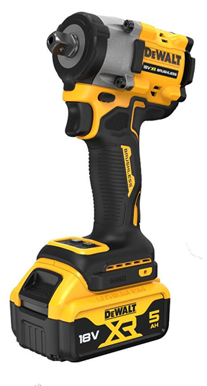 DeWALT DCF922P2T Aku rázový uťahovač 1/2" XR 18 V, 5 Ah