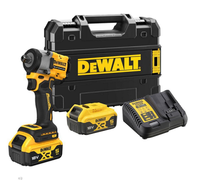 DeWALT DCF922P2T Aku rázový uťahovač 1/2" XR 18 V, 5 Ah