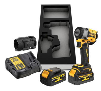 DeWALT DCF923P2G Aku rázový uťahovač 3/8" XR 18 V, 5 Ah