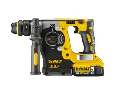 DeWALT DCH274P2T Aku bezuhlíkové kombinované kladivo 18 V, 5 Ah