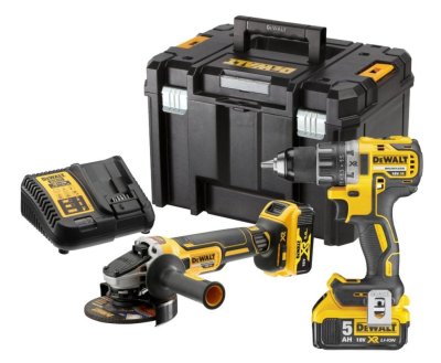 DeWALT DCK2020P2T Kombo sada 18 V - DCD791 + DCG405