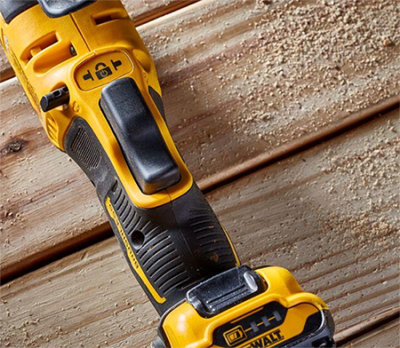 DeWALT DCS353D2 Aku oscilačná multibrúska XR 12 V, 2 Ah