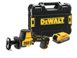 DeWALT DCS369E1T Aku mečová píla Powerstack 18 V, 1,7 Ah