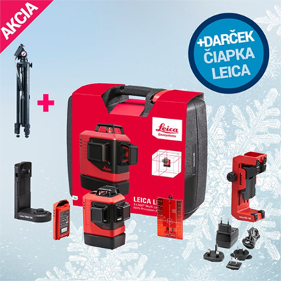 912969Q3 Krížový laser Leica LINO L6R Professional SET 3x360 + Statív Leica TRI100 + Darček