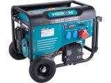 HERON 8896420 Elektrocentrála rámová benzínová 6,8 kW, 400 V