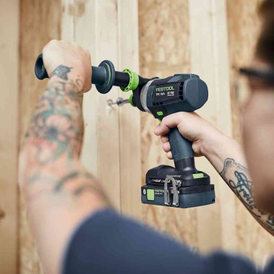 FESTOOL Festool Akumulátorový skrutkovač s príklepom TPC 18/4 5,0/4,0 I-Plus QUADRIVE 577651