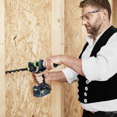 FESTOOL Festool Akumulátorový skrutkovač s príklepom TPC 18/4 5,0/4,0 I-Plus QUADRIVE 577651