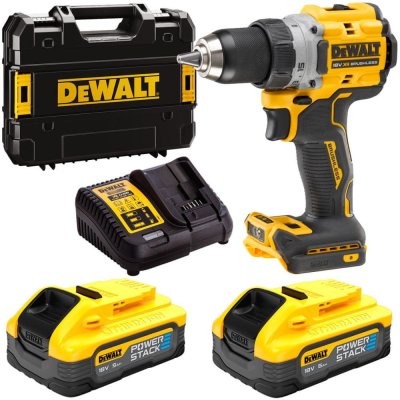 DeWALT vŕtačka PowerStack 2x5Ah DCD800H2T