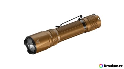 FENIX Taktické nabíjateľné svietidlo Fenix TK20R UE - piesková