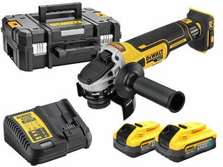 DeWALT DeWalt DCG405H2T aku uhlová brúska 125mm 2x5,0Ah aku Powerstack